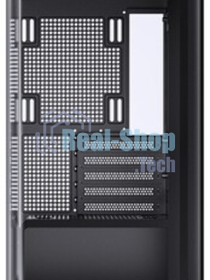 Корпус без блока питания Корпус JONSBO D300 Black MATX без БП, боковая панель из закаленного стекла, mini-ITX, micro-ATX, черный