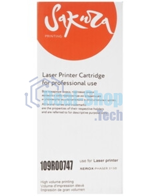 Картридж лазерный Sakura 109R00747 для Xerox P3150, черный, 5000 к.