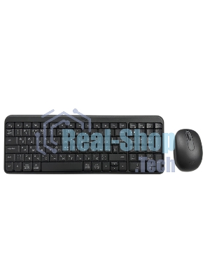 Комплект клавиатура+мышь Logitech Wireless Combo MK250 Compact беспроводной, Bluetooth, 1000 DPI, чёрный