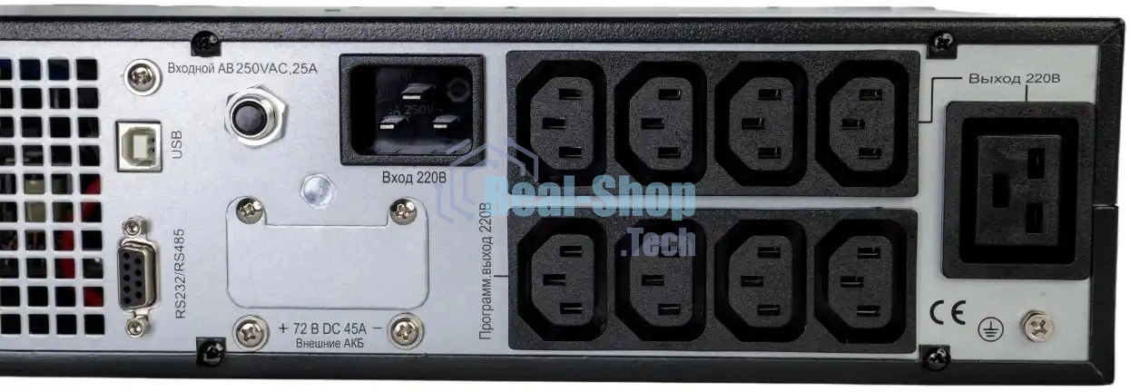 Источник бесперебойного питания Systeme Electric Smart-Save Online SRT/3000 ВА/3000 Вт/8xIEC C13 + 1х IEC 320 С19