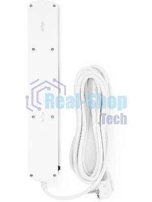 Сетевой фильтр Ippon BK-6-EU-5-10-W 5 м, 6 розеток, белый, коробка