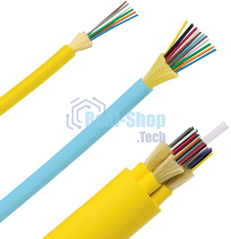 Кабель распределительный Panduit FADC912-37 12x 9/125 OS1/OS2 внутренний LSZH 1м желтый (A)
