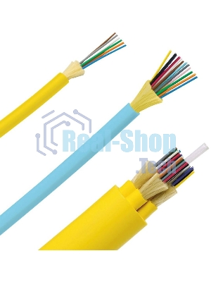 Кабель распределительный Panduit FADC912-37 12x 9/125 OS1/OS2 внутренний LSZH 1м желтый (A)