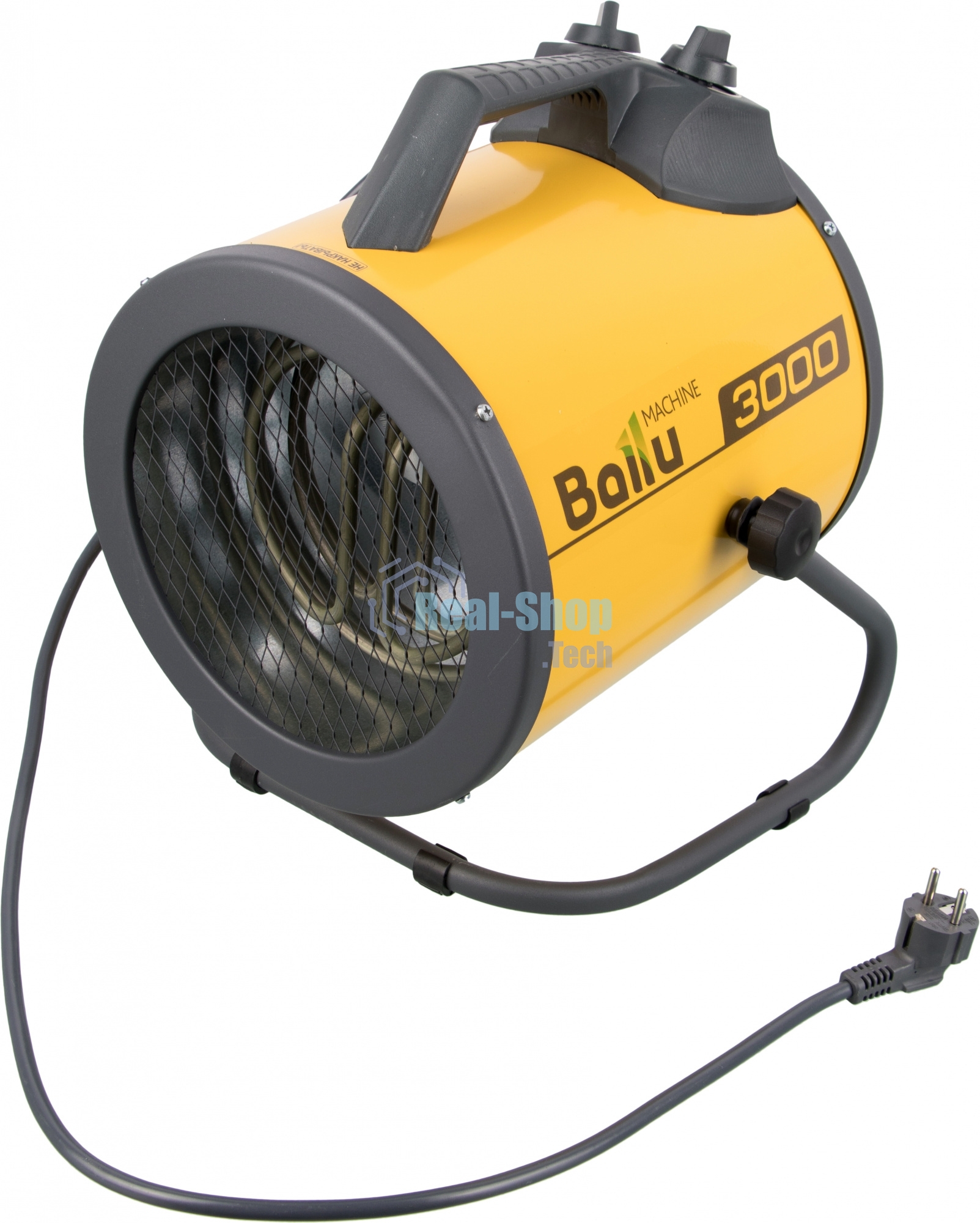 Тепловая пушка электрическая Ballu Prorab 2 BHP-P2-3 желтый