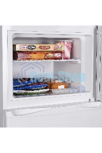 Холодильник Maunfeld MFF143W белый двухкамерный 170/41л морозилка снизу