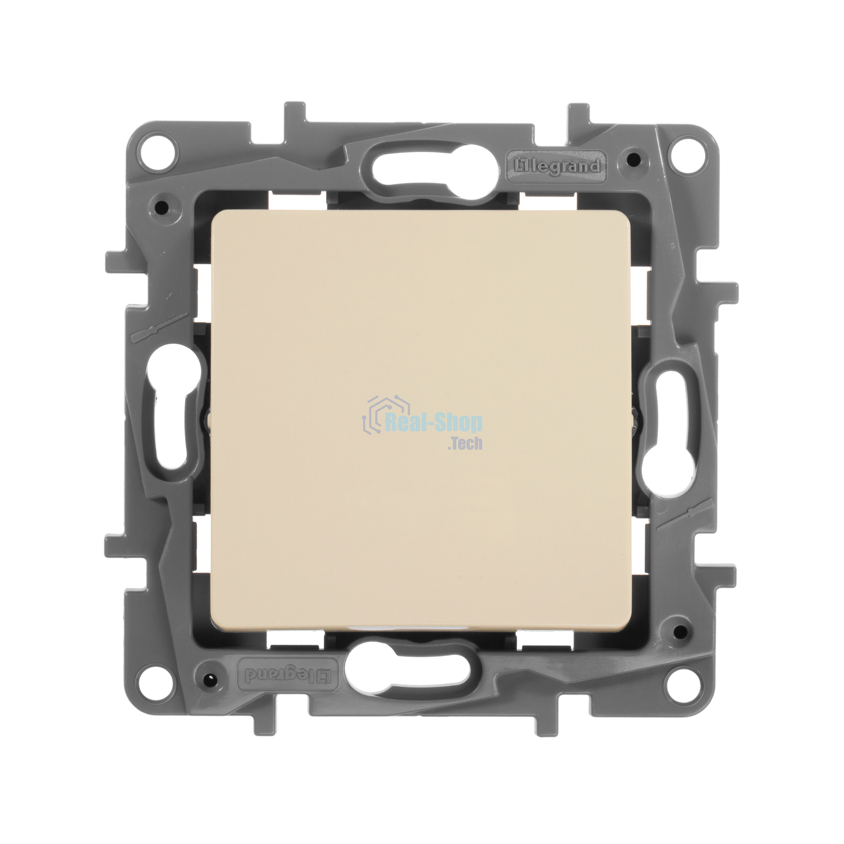 Переключатель 10А на винтах, сл. кость ETIKA 