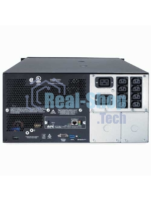 Источник бесперебойного питания APC Smart-UPS SUA5000RMI5U / 5000ВА / 4000Вт / 2 х IEC 320 C19 (компьютерная), 8 х IEC 320 C13 (компьютерная)
