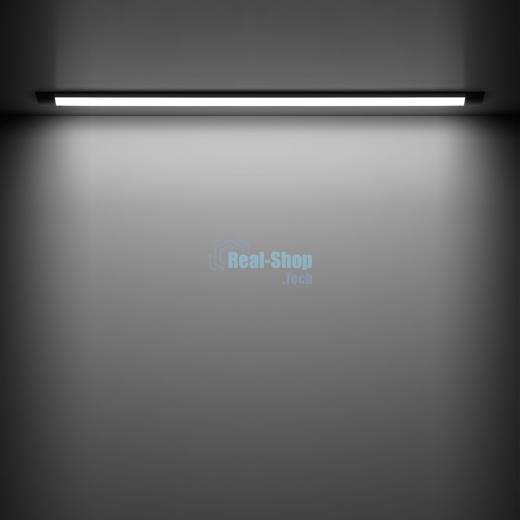 Светильник светодиодный Gauss IP40 1200x76x24мм 36W 3200lm 4000K WLF-2 сталь