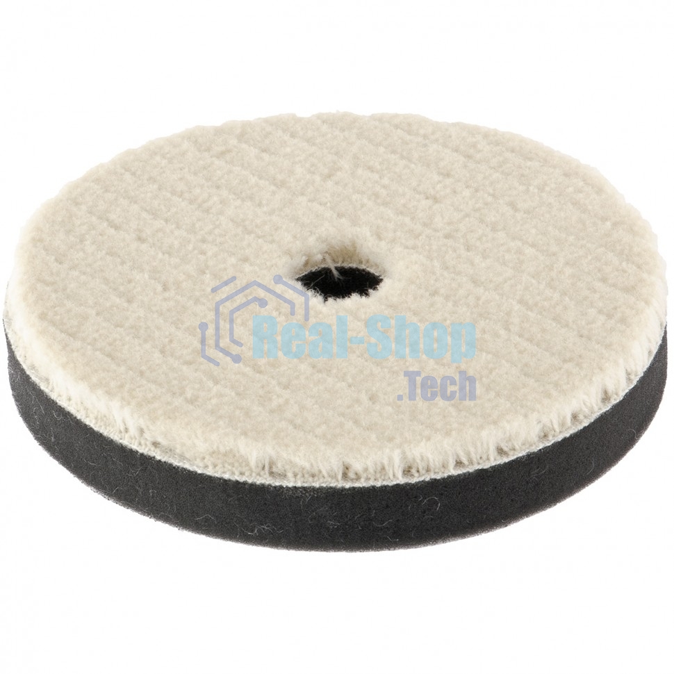 Насадка Matrix полировальная под липучку, 125 мм короткая плетеная шерстяная нить