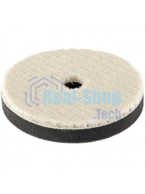 Насадка Matrix полировальная под липучку, 125 мм короткая плетеная шерстяная нить