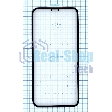 Защитное стекло 5D для Apple iPhone X черный