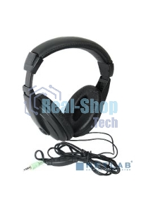 Наушники стерео Defender Gryphon HN-751 накладные, 2 x 3.5 мм стерео jack, кабель 2м, черный