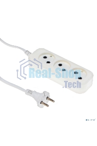 Сетевой удлинитель Buro BU-PSL3.5/W 5 м (3 розетки) белый (пакет ПЭ)