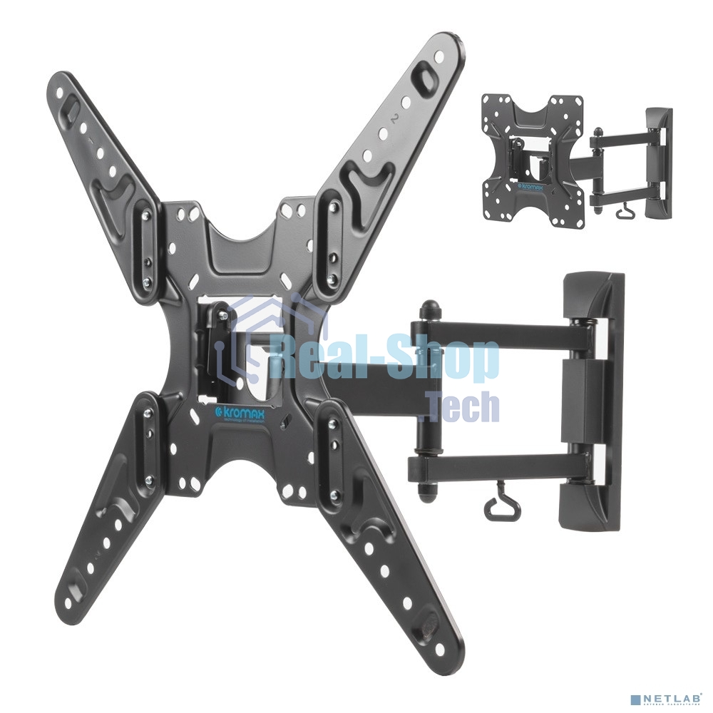 Кронштейн для LED/LCD телевизоров Kromax OPTIMA-414 черный