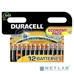 Батарейка Duracell LR03-12BL BASIC AAA (12 шт. в уп-ке)