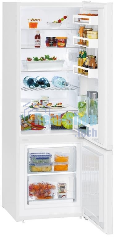 Холодильники Liebherr CUe 2831-26 001 белый двухкамерный 212/53л морозилка снизу
