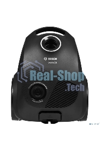 Пылесос Bosch BGBS2LB1 черный, 600 Вт, уборка сухая, пылесборник мешок, 3.5 л