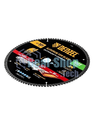 Пильный диск по алюминию Denzel ф305 х 30 мм, 100 зубьев 733807