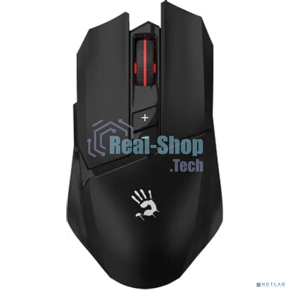 Мышь беспроводная A4Tech Bloody R36 Ultra черный, 12000 dpi, радиоканал, USB, кнопки - 7