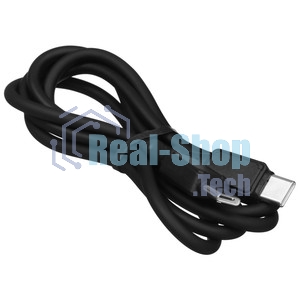 Кабель USB2.0 Hoco Type-C/Type-C, 3А, 60Вт, X120, 1м, черный, коробка