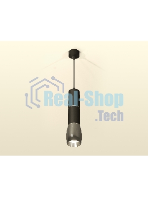 Светильник Ambrella Light XP1123010 DCH/SBK/PSL черный хром/черный песок/серебро полированное MR16 GU5.3