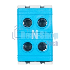 Клемма силовая вводная двойная КСВ 16-50 синяя EKF PROxima plc-kvs2-16-50-blue EKF