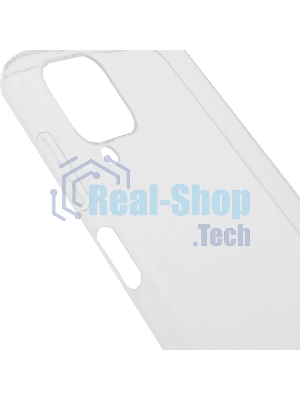 Чехол (клип-кейс) BoraSCO Silicone case для Samsung Galaxy A12/M12 прозрачный