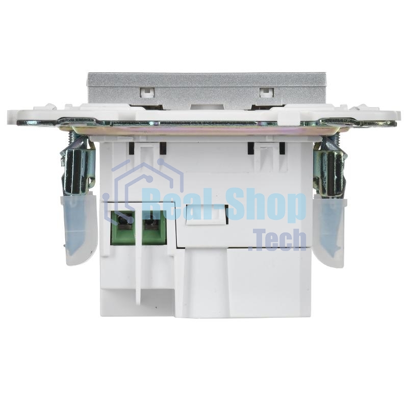 SKANDY Розетка USB A+C 3,1А SK-R14S серебряный  | SK-U22-D31-K23 | IEK