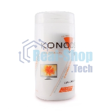 Чистящие средства Konoos KBF-100 Салфетки для ЖК-экранов в банке, 100 шт.