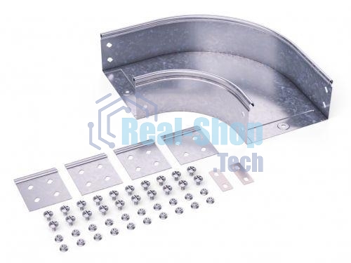 Угол для лотка горизонтальный 90град. 150х80 CPO 90 в комплекте с крепеж. элементами DKC 36023K