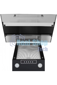 Вытяжка каминная Maunfeld Bridge 60 нержавеющая сталь/черное стекло, 60 см, 850 куб. м/ч, 51 дБ