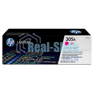 Картридж лазерный HP CE413A пурпурный CLJ Pro 300 Color M351/Pro 400 Color M451/Pro 300 Color MFP M375/Pro 400 Color MFP M475 (2 600 стр.)