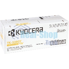 Картридж лазерный Kyocera TK-5380Y 1T02Z0ANL0 желтый (10000 стр.) для Kyocera PA4000cx/MA4000cix/MA4000cifx