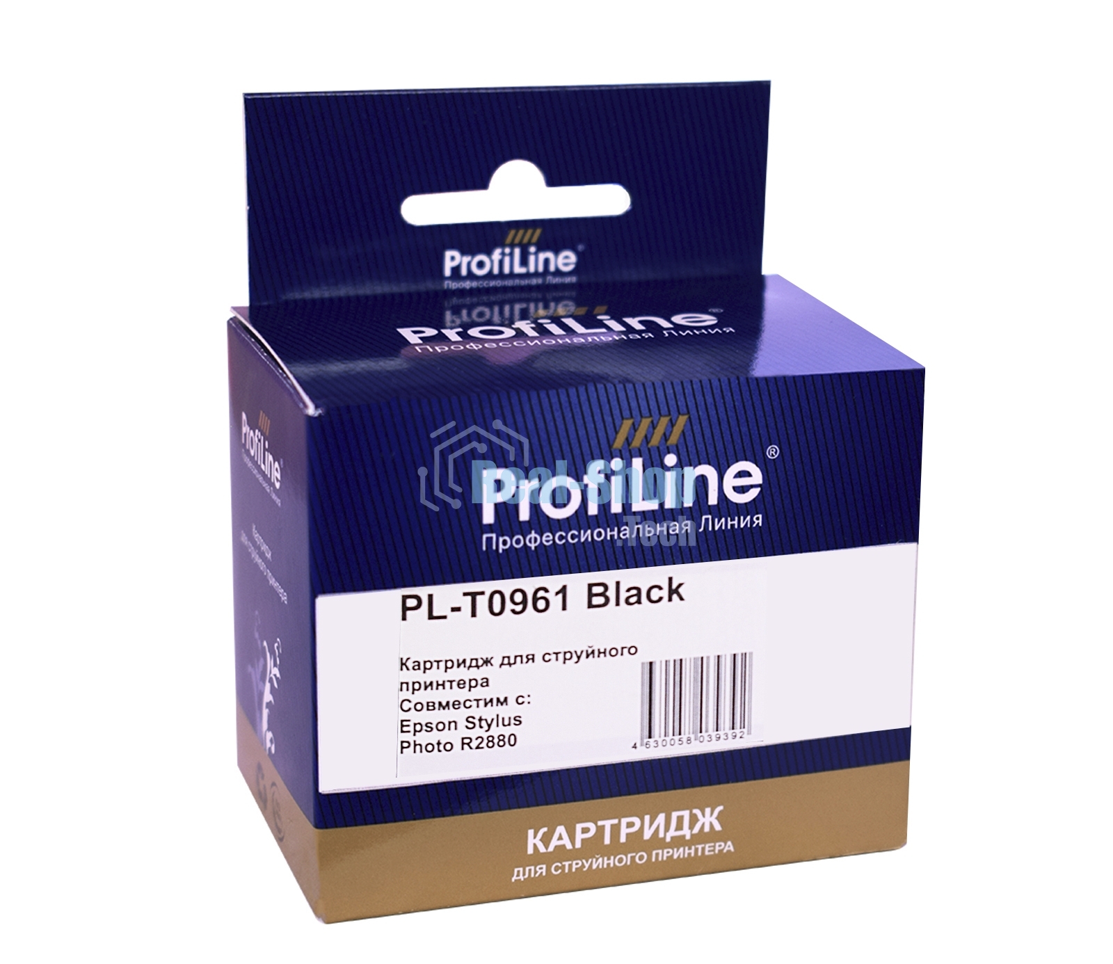 Картридж струйный ProfiLine PL-T0961 для принтеров Epson Stylus Photo R2880 с чернилами Black 11,4 мл