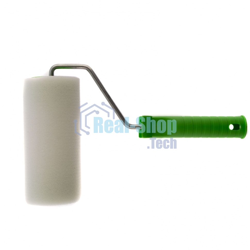 Валик Сибртех Поролон с ручкой, 150 мм, D 48 мм, D ручки 6 мм
