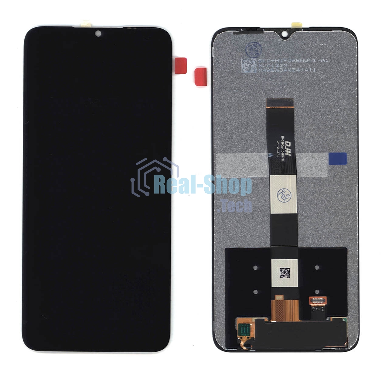 Дисплей для Xiaomi Redmi 9A, Redmi 9C, Redmi 10A черный