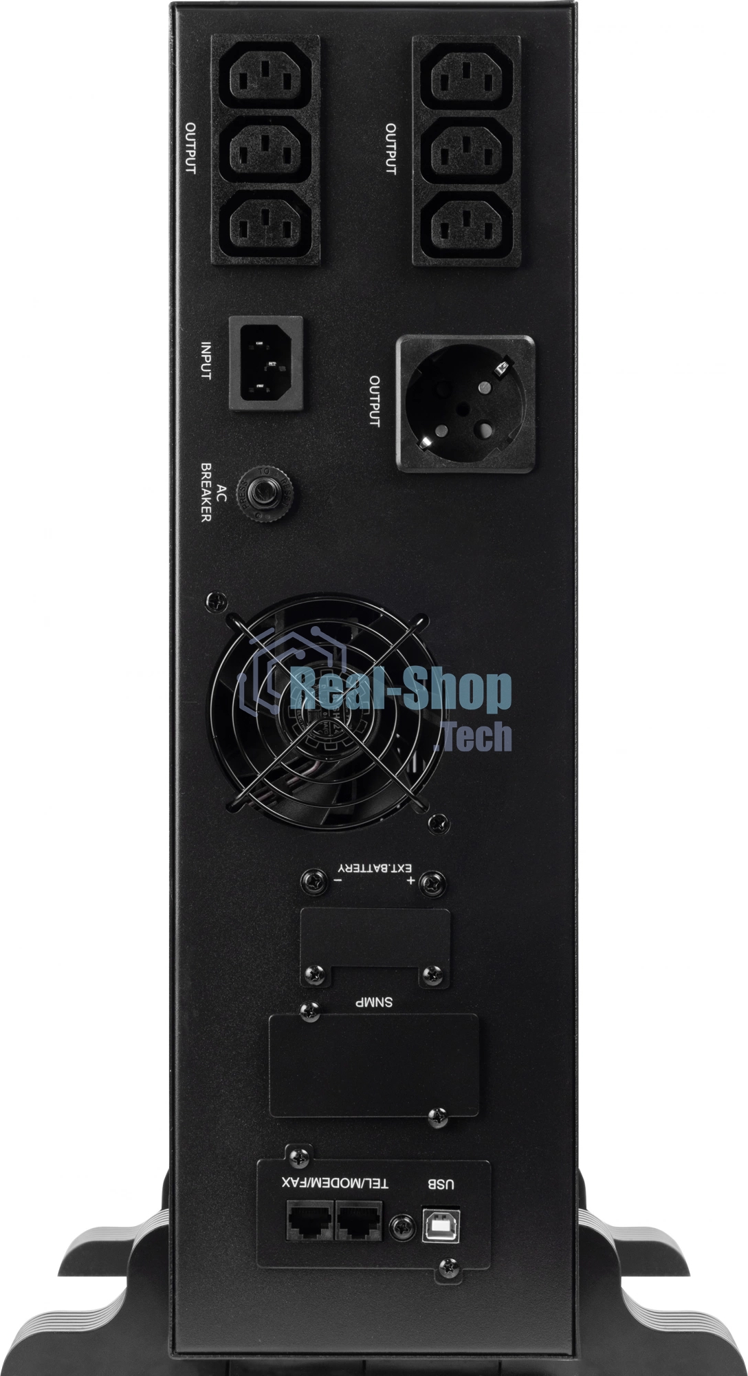 Источник бесперебойного питания SMARTWATT UPS DATA 3kVA Line-interactive SIN 3000VA/2400W (Euro x1, IEC C13 x6, USB, RJ11/RJ45 protection, SNMP, LCD