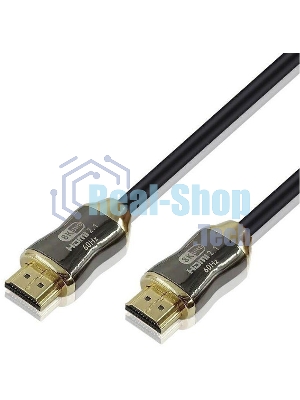 Кабель HDMI 19M/M,ver. 2.1, 8K@60 Hz 1.5m метал разъемы, нейлоновая оплетка Telecom TCG300-1.5M Кабель HDMI 19M/M,ver. 2.1, 8K@60 Hz 1.5m метал разъемы, нейлоновая оплетка Telecom