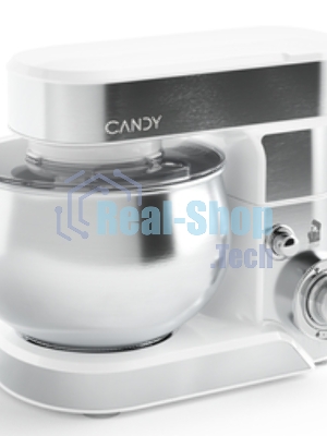 Миксер планетарный Candy CM-501 900Вт серебристый/белый
