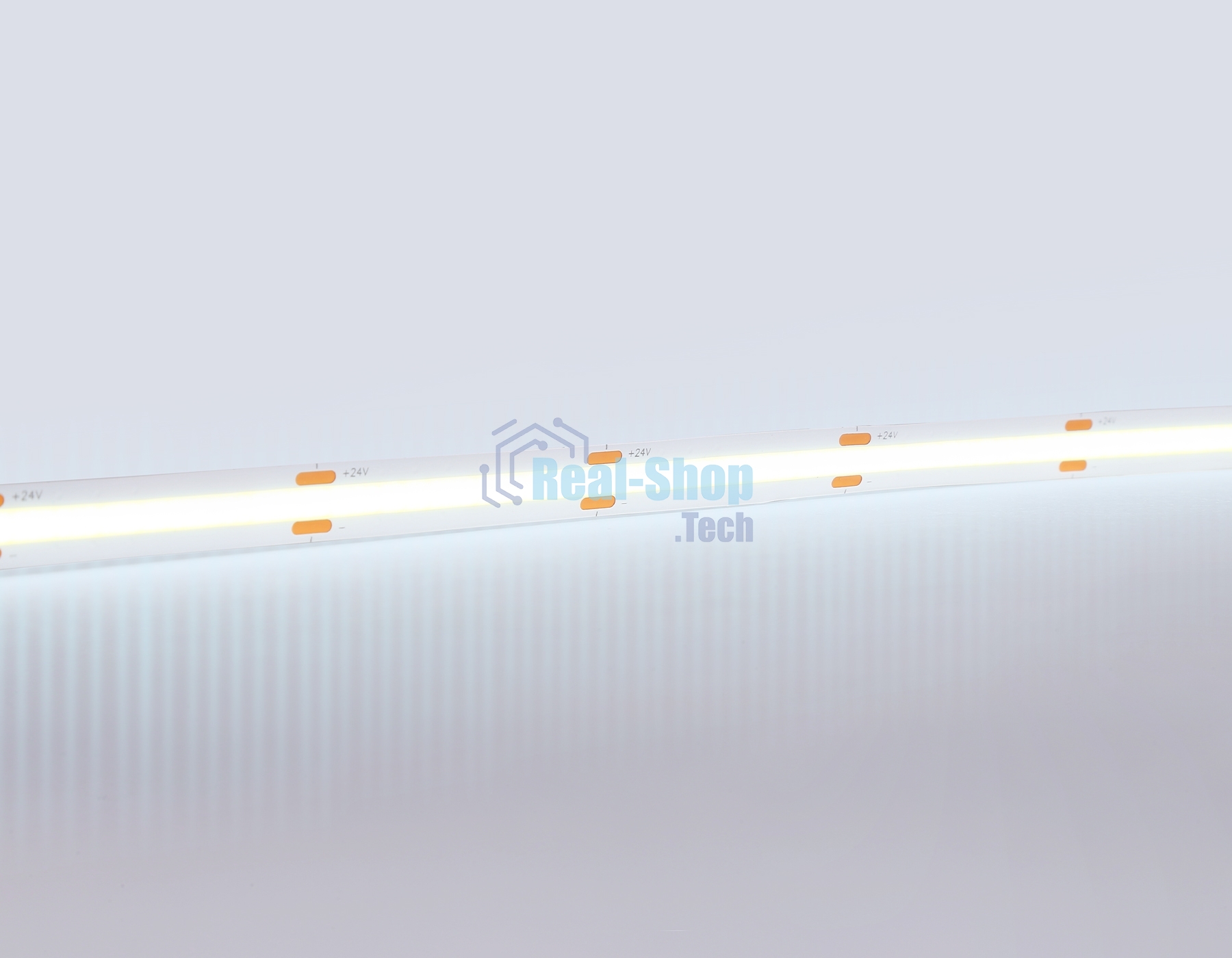 Светодиодная лента Ambrella light GS4753 COB 528Led/14W m/ 24V IP20 6500K/ 5m*10mm*2mm (2 конт.)