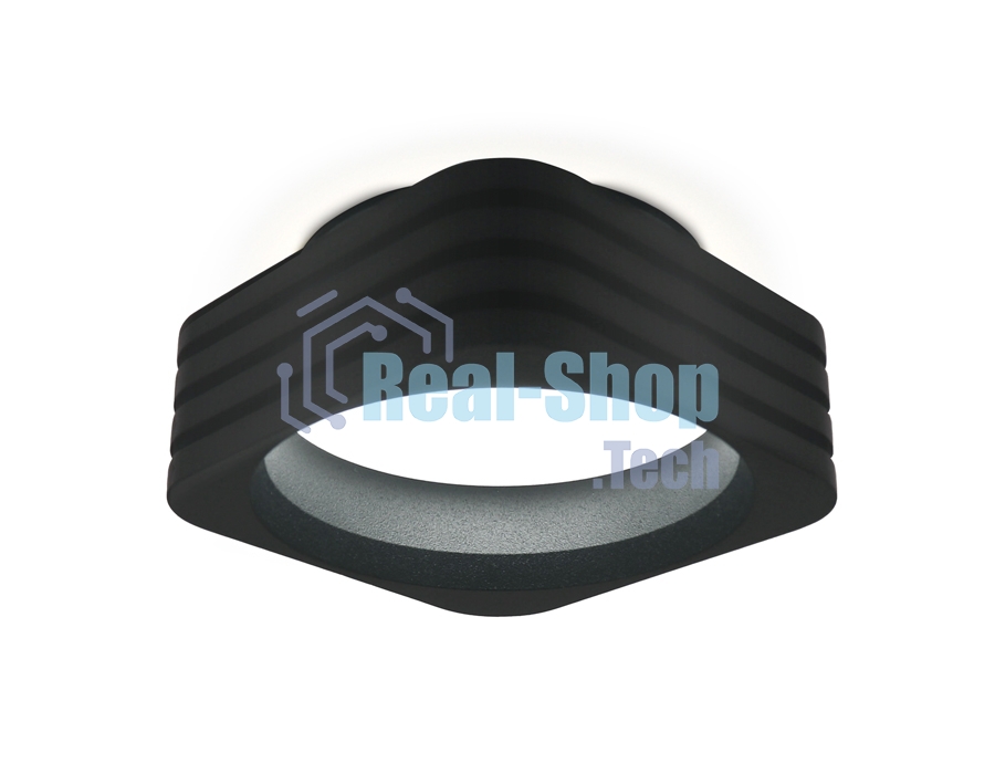 Светильник Ambrella light TN306 SBK черный песок GU5.3 86*86*60