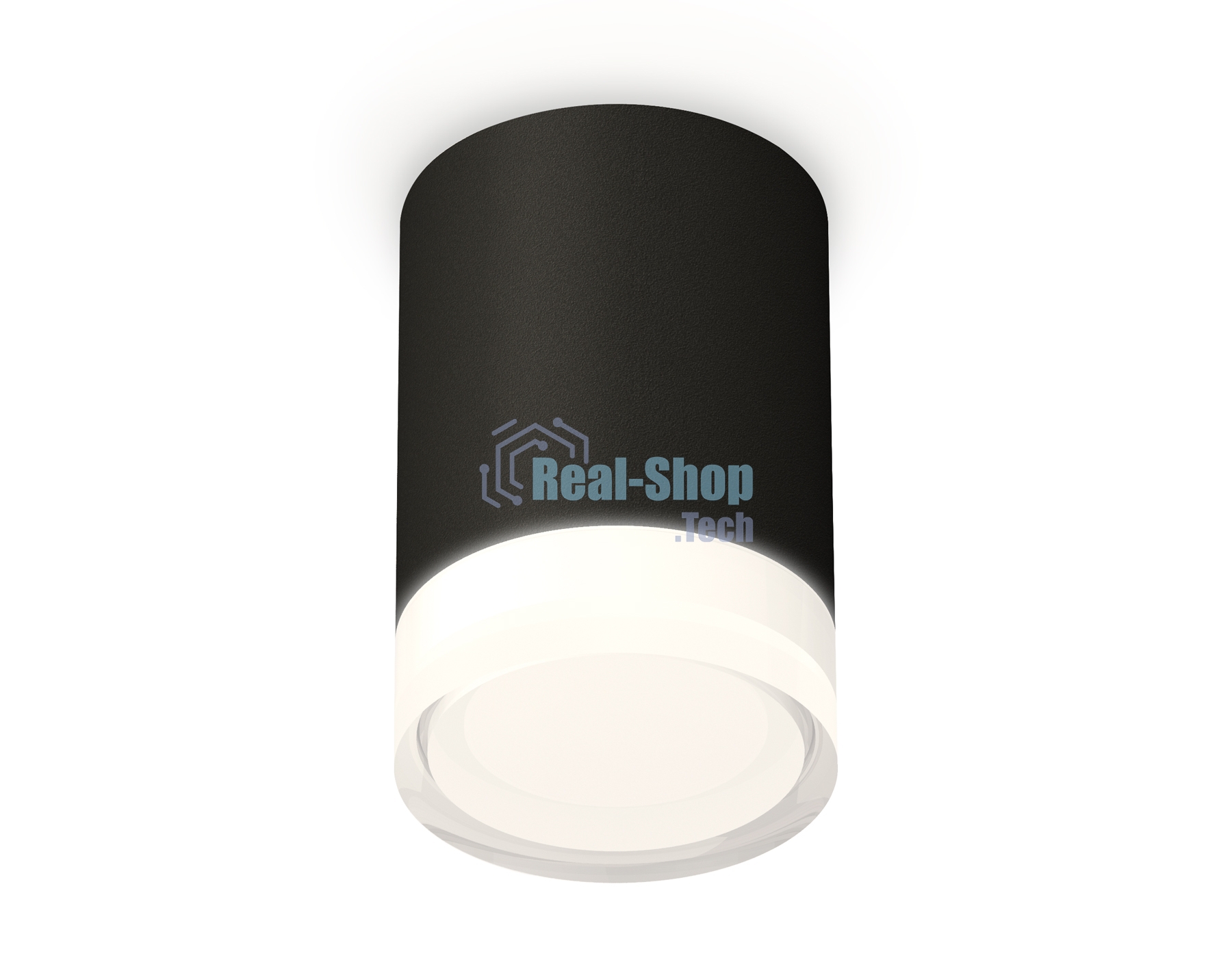 Светильник Ambrella Light XS7422023 SBK/FR/CL черный песок/белый матовый/прозрачный MR16 GU5.3 (C7422, N7160)