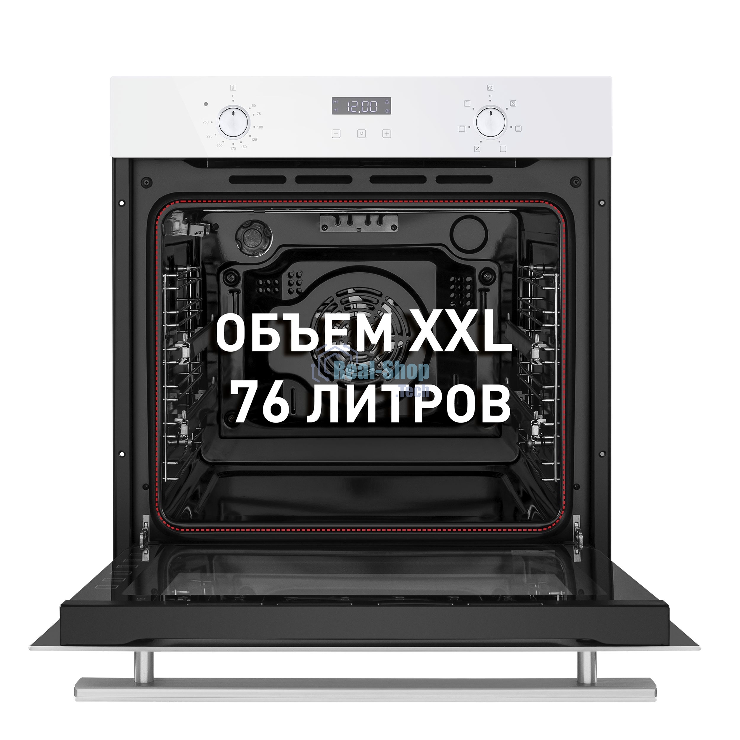 Электрический духовой шкаф Maunfeld EOEM.769W, встраиваемый