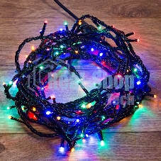 Гирлянда Neon-night ТВИНКЛ ЛАЙТ LED (с контроллером 8 режимов) 20м 200 LED 20Вт 220В IP44 мульти