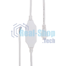 Шнур питания для уличных гирлянд Neon-night (без вилки) 3А, провода белый, IP65