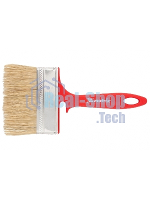 Кисть флейцевая Matrix для эмалей, 100х12 мм, натуральная щетина, пластиковая рукоятка