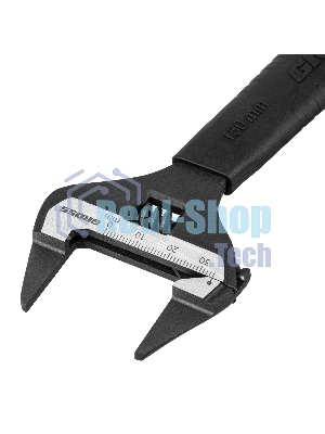 Ключ разводной Gross 15571 150 мм, CrV, ультратонкие губки