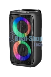 Портативная колонка Defender Boomer 20 20Вт Light/BT/FM/USB/AUX/MIC черный