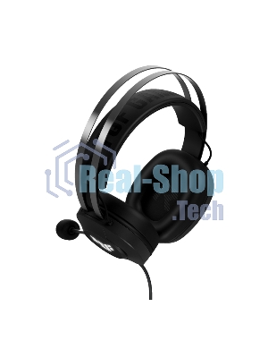 Гарнитура ASUS TUF Gaming H1 Gen II чёрный, проводная, USB, подсветка, совместимость с PS5