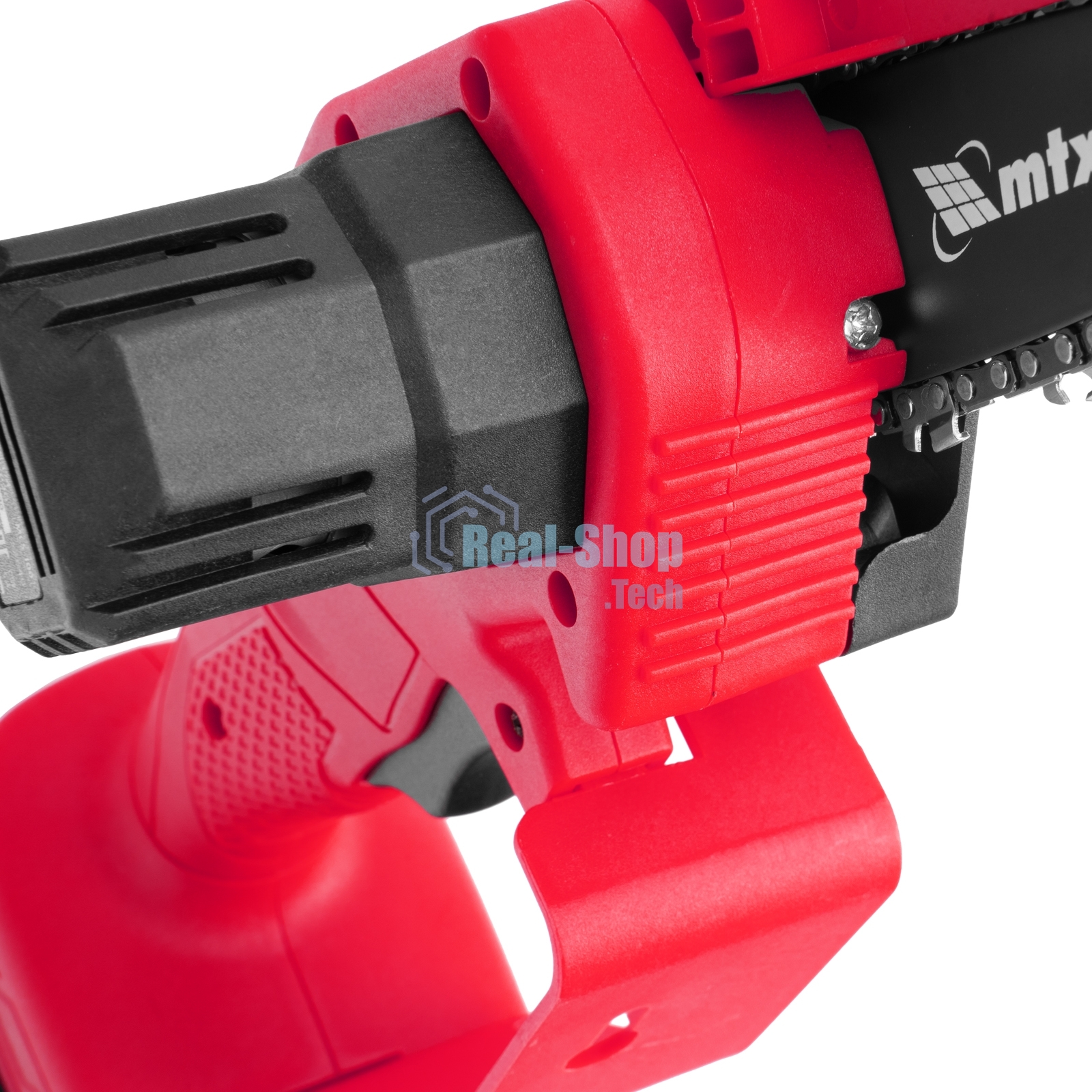 Цепная мини-пила аккумуляторная MTX MCS-100, шина 100 мм, Li-Ion, 20 В